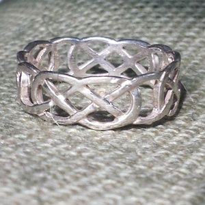 Royal Infinite Bond Sterling Silver Ring 925